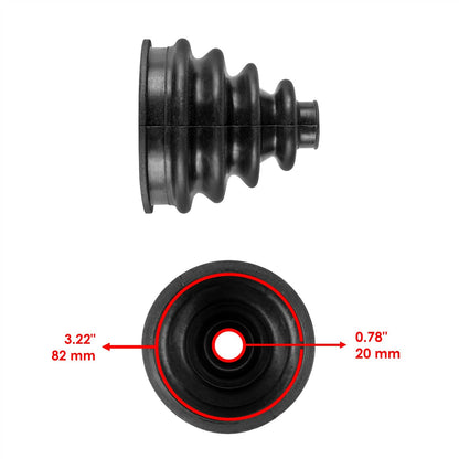 CV Boot Kit Rear Axle Inner Outer Replacement for John Deere XUV850D (2021–2024)