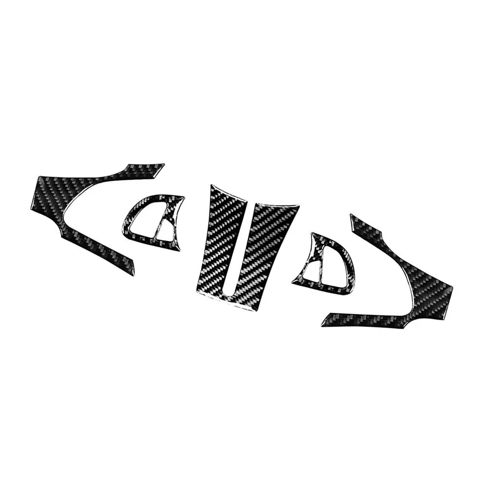 5 x Carbon Fiber Steering Wheel Trim Cover for BMW Z4 (2003-2008)