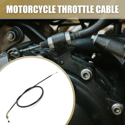37.4" Black Rubber Coated Throttle Cable for Honda CBT125