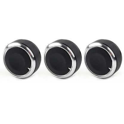 3 x A/C Control Switch Knob Covers for Mazda 3 M3 (2004-2009)