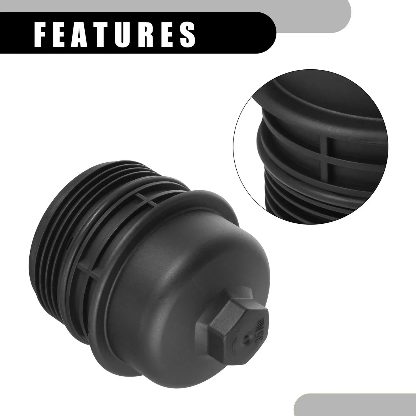 Oil Engine Filter Housing Cap Cover for Hyundai Palisade (2020-2023)