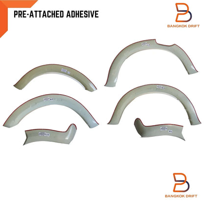Pearl White Fender Flares for Isuzu D-Max DMAX Ute (2020-2022)
