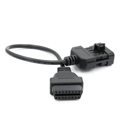 10 Pin to 16 Pin OBD2 Connector Adapter Cable for OPEL 1988-1996