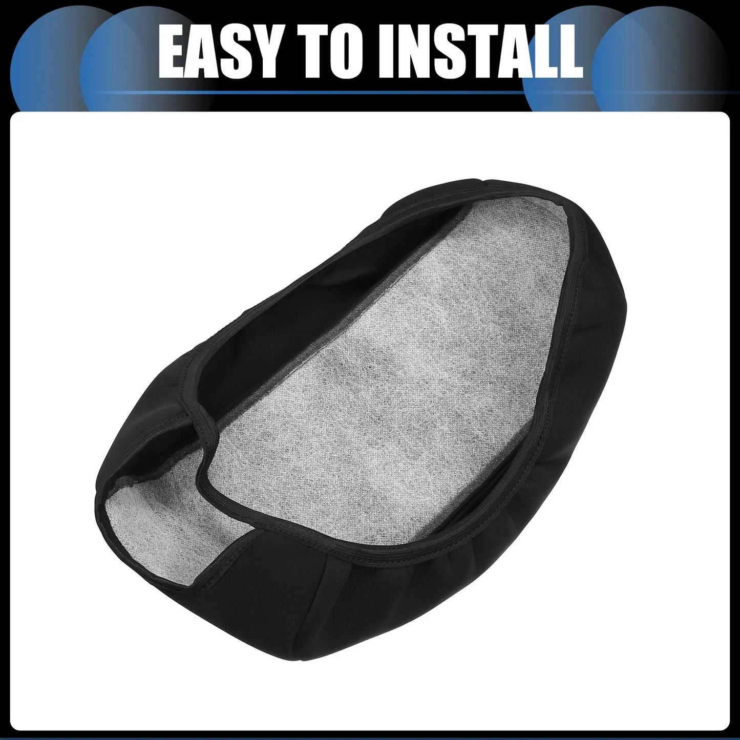 Armrest Protector Cover Pad for Hyundai Sonata (2015-2019) Neoprene Black