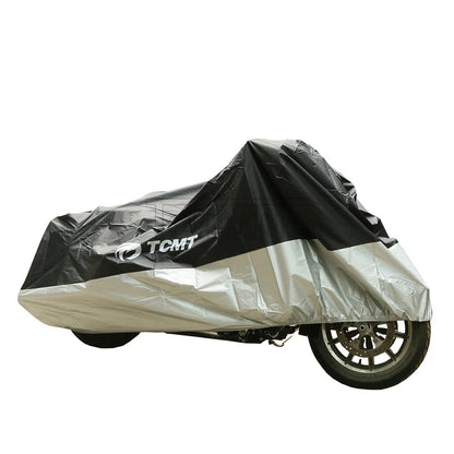 Motorcycle Cover 190T Waterproof UV Protector Bike Storage Size L 220x95x110cm