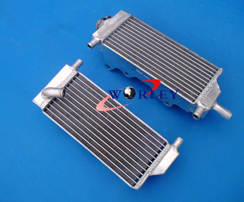 Aluminum Radiator + Blue Hoses for Honda CR250 CR250R (1992-1996)