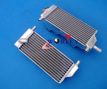 Aluminum Radiator + Blue Hoses for Honda CR250 CR250R (1992-1996)