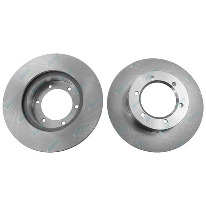 2 Front Disc Brake Rotors for Toyota Hilux LN167 LN172 4cyl 3.0L 1997-2005