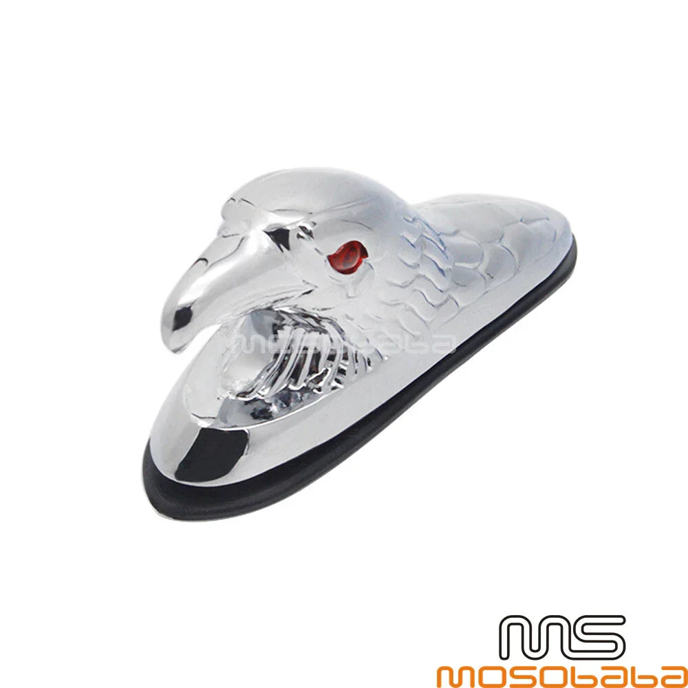 Motorcycle Front Fender Eagle Head Ornament for Harley, Suzuki, Kawasaki