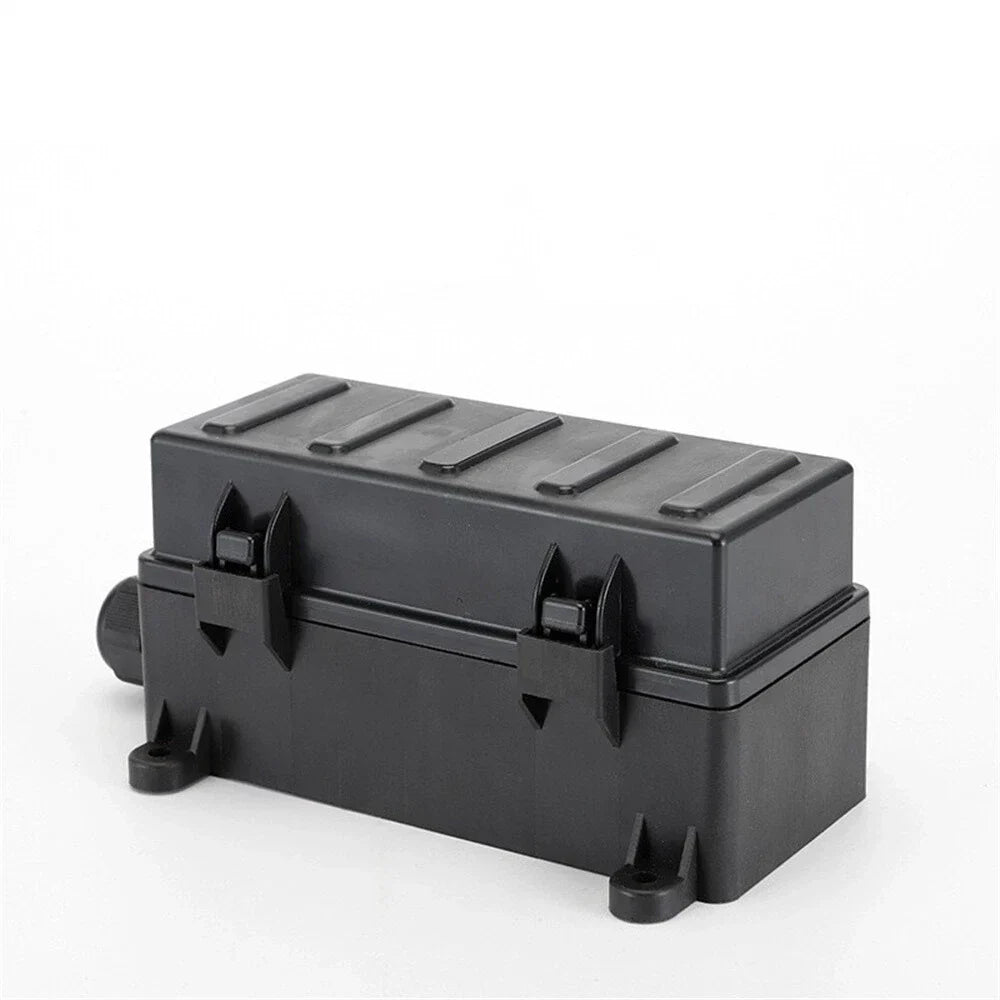 9-Way Fuse Relay Box with 4-Pin 40A Relays & Fuses for Car Truck