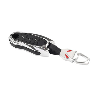 3 x Button Remote Key Fob Case Shell for Porsche Carrera 911 (2012-2019)
