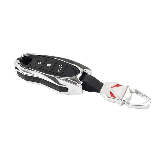 3 x Button Remote Key Fob Case Shell for Porsche Carrera 911 (2012-2019)