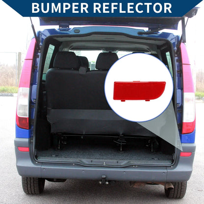 Bumper Reflector for Mercedes-Benz Vito Viano W639 2003-2014 1 x Rear Right