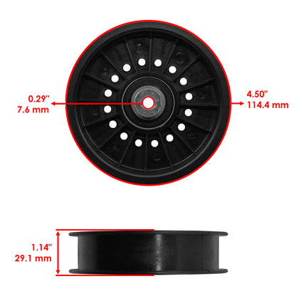 Deck Drive Pulleys Replacement Kit for John Deere X570 X580 X584 (2004–2018)