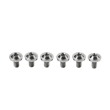 6 x M6x10mm Alloy Torx Head Screws for Titan Motorcycle Bike