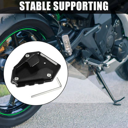 Aluminum Alloy Kickstand Pad Set for Honda NT1100 (2021-2023) Black