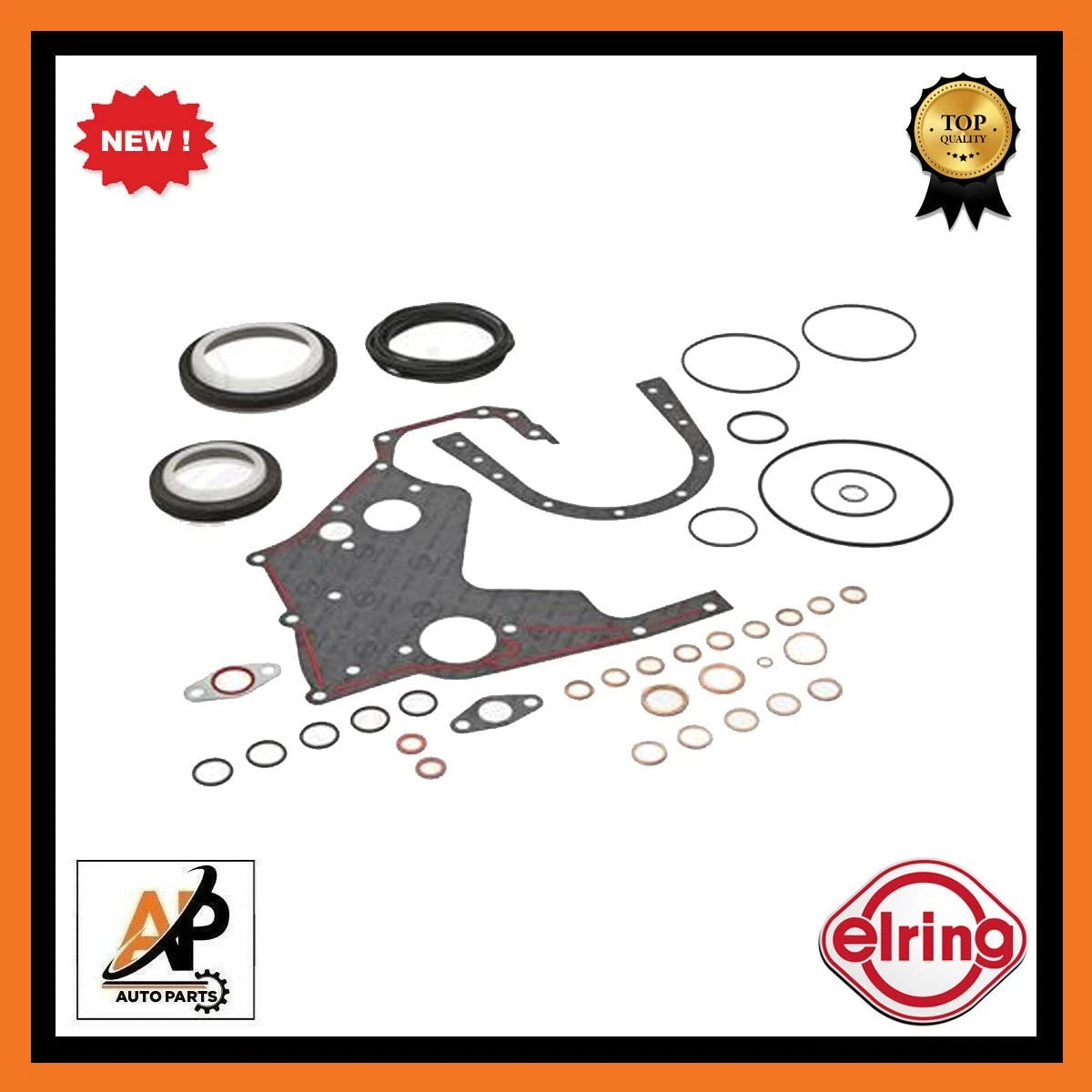 Crankcase Gasket Kit Replacement for Renault Trucks MIDR 06.02.26 K (1970–1970)