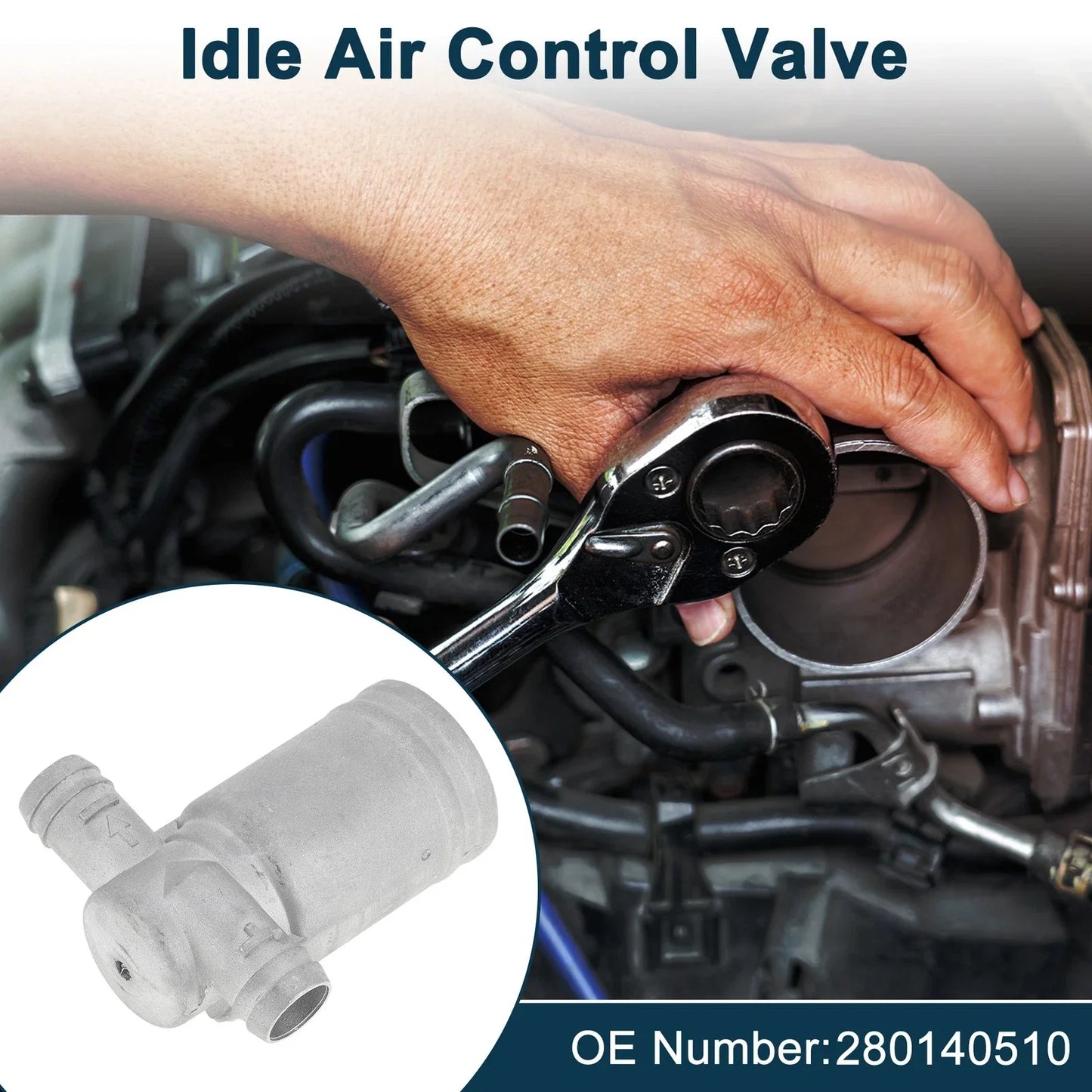 Idle Air Control Valve for Mercedes-Benz 190E (1986-1993)