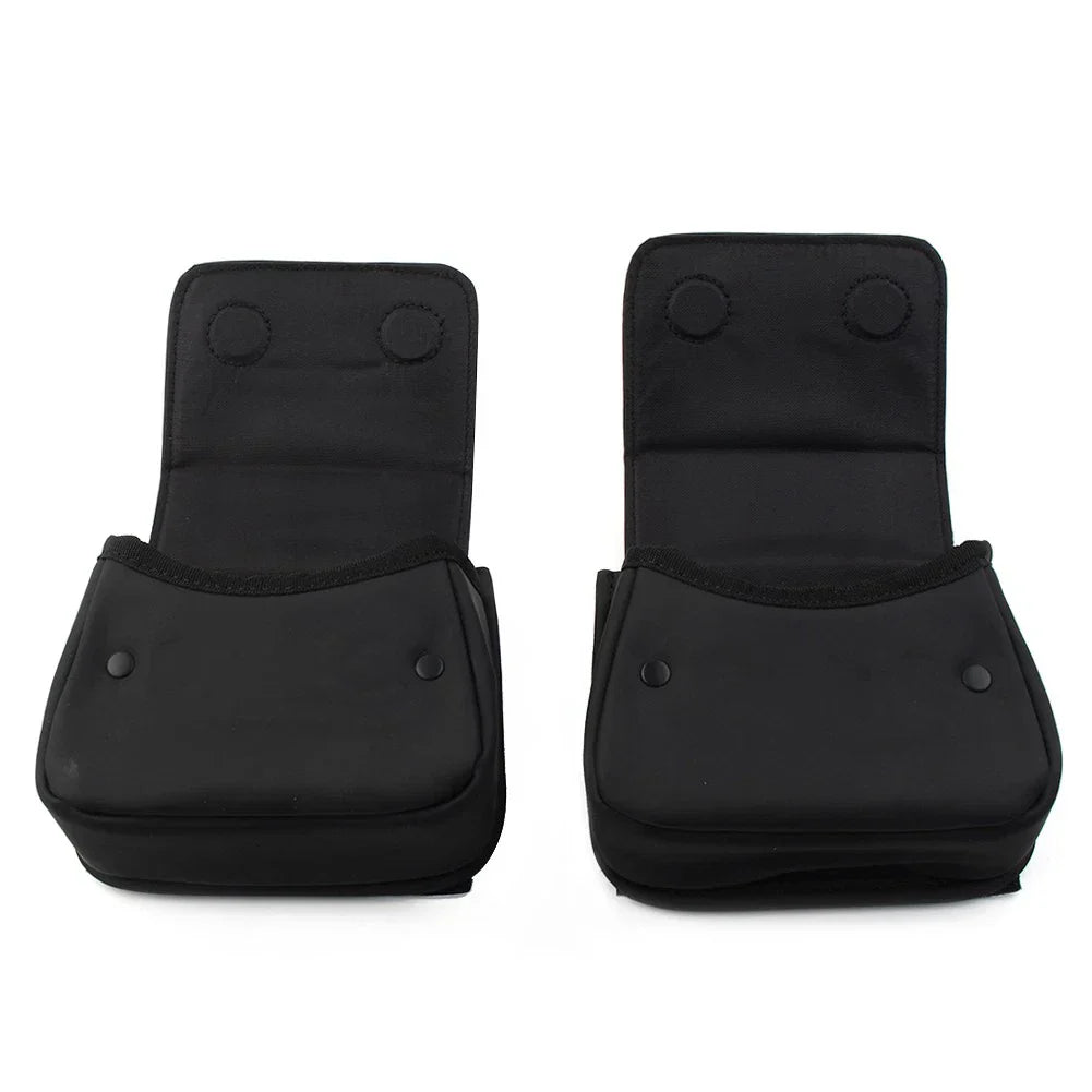 Lower Door Pocket Bags for Harley Touring Road Street Glide Black (1996-2013)
