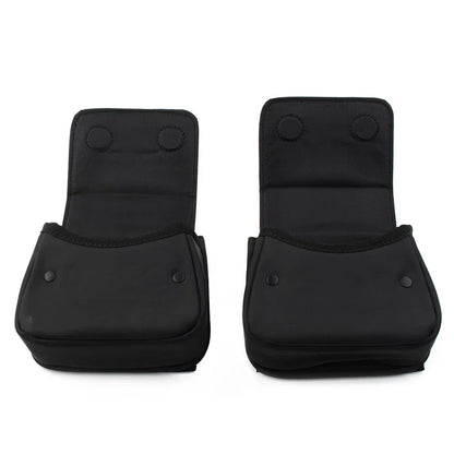 Lower Door Pocket Bags for Harley Touring Road Street Glide Black (1996-2013)