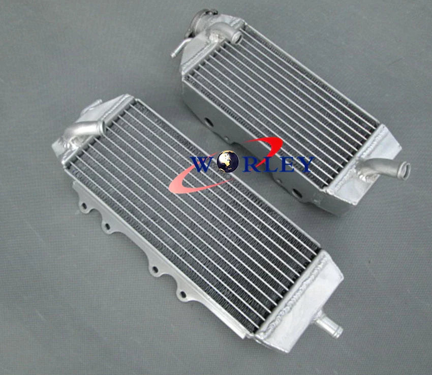 Aluminum Radiator & Hose for Kawasaki KX250F KXF250 (2006-2008)