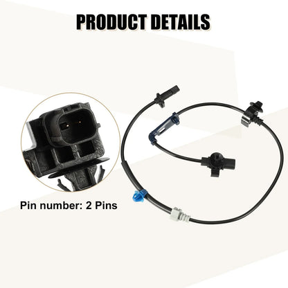 ABS Wheel Speed Sensor Front Right for Honda RDX (2007-2012)