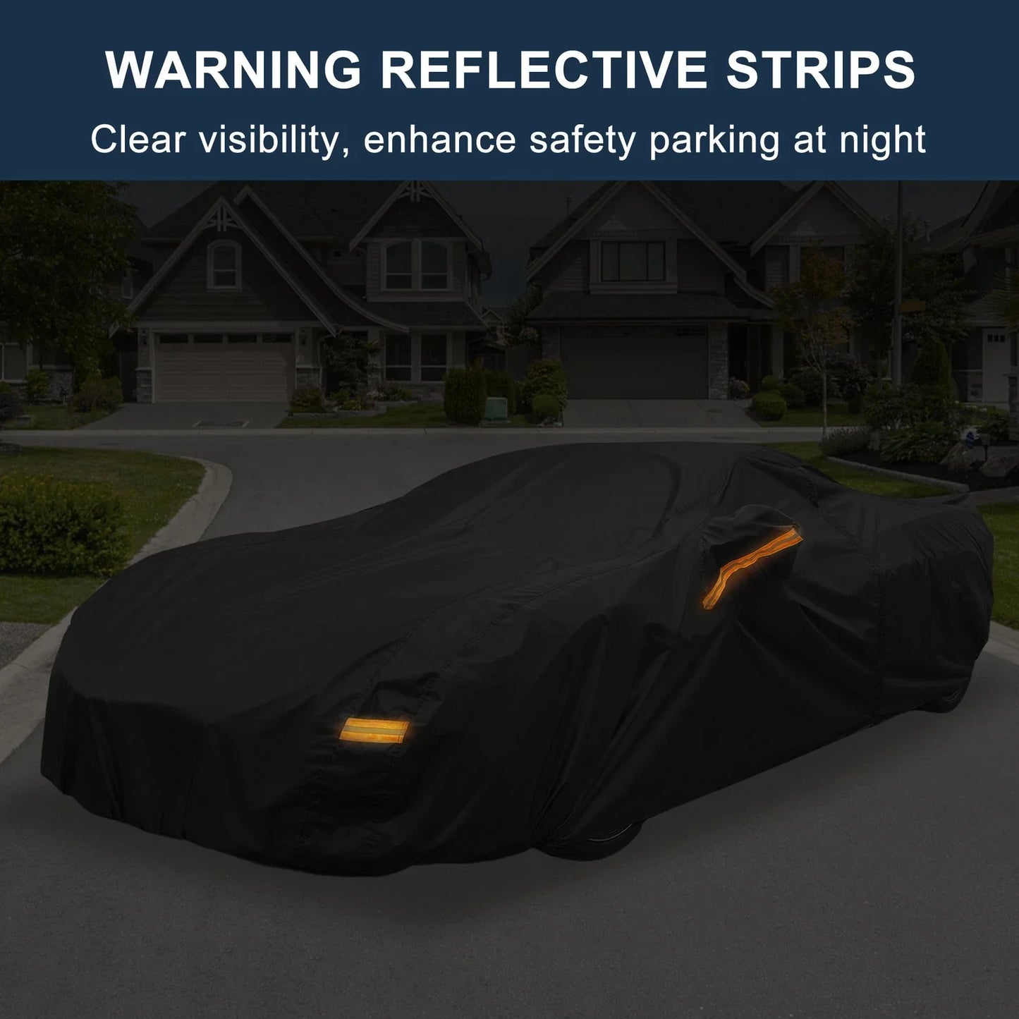 Waterproof Car Cover w/Driver Door Zipper for Chevrolet Corvette