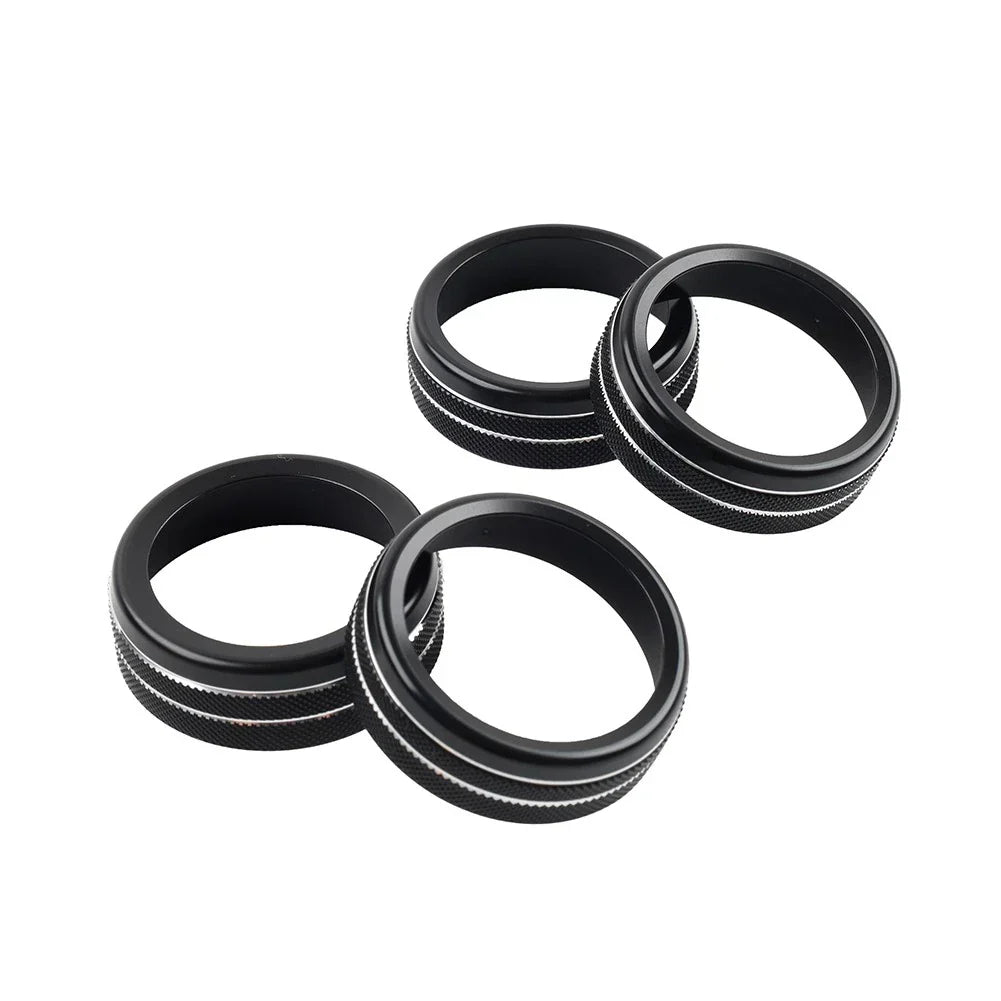 AC Climate Control Knob Trim for Toyota Tacoma (2016-2023) Black