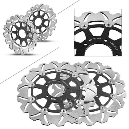 Front Brake Disc Rotors for KAWASAKI KLV 1000, SUZUKI DL650, DL1000 (2004-2012)