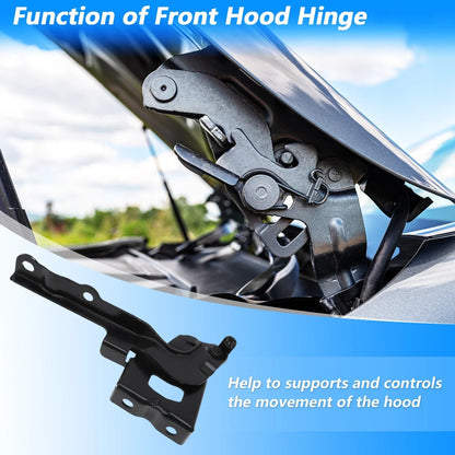 Hood Hinge for Hyundai Tucson 2010-2015 (2 x LH RH)