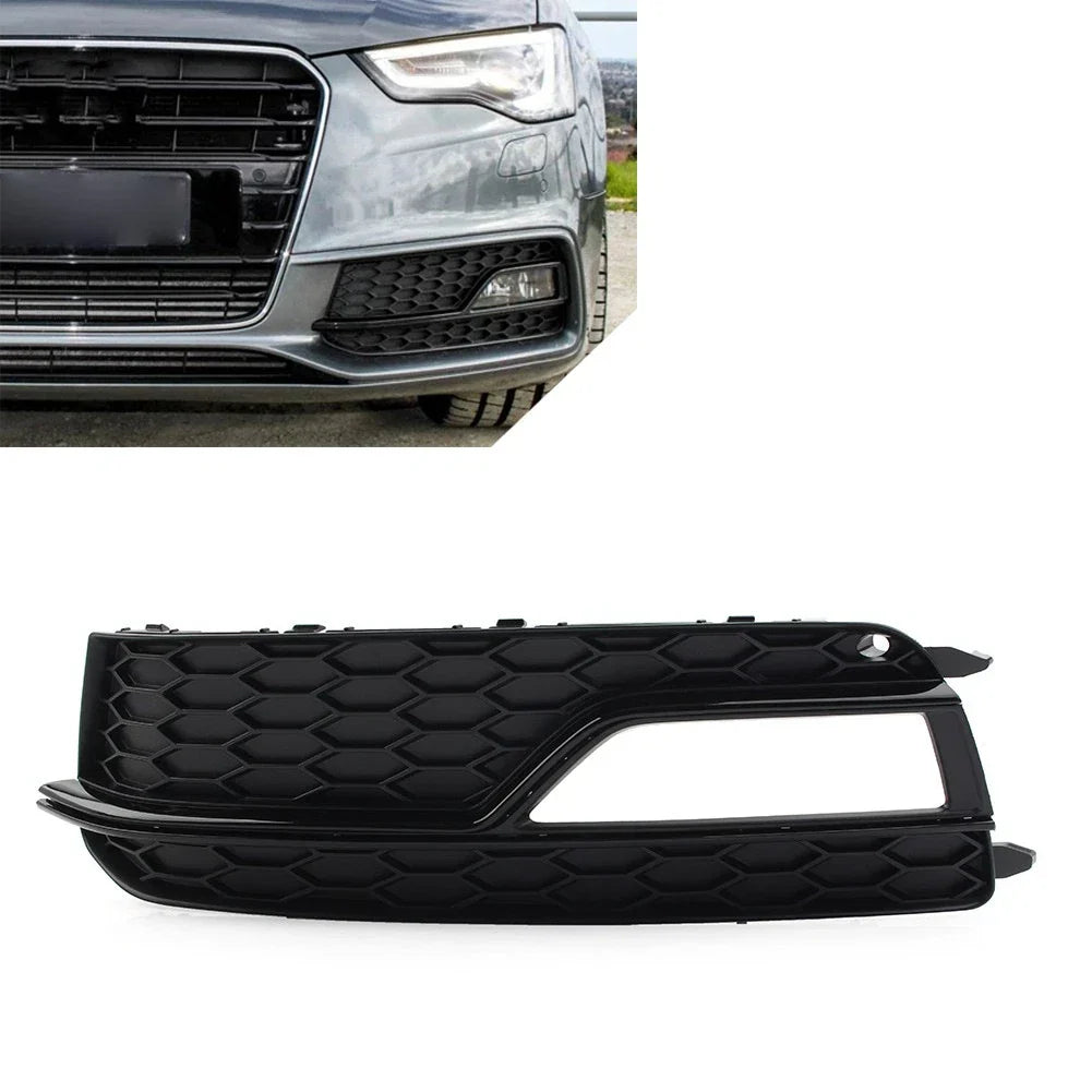 Fog Light Honeycomb Grill Cover for Audi A5 S5 (2013-2017) Left