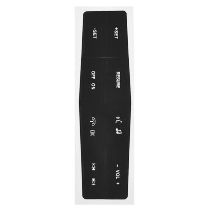 Steering-Wheel Control Button Repair-Sticker Decor for Ford Mustang (2010–2012)
