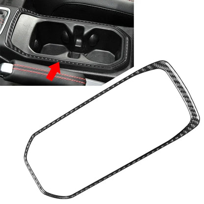 Water Cup Holder Panel Cover Trim for Jeep Wrangler JL JLU Gladiator JT (2018-2023)