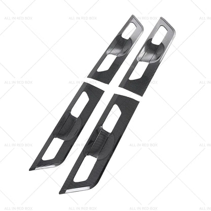 Carbon Fiber Door Handle Bowl Cover Trim for Kia Carnival (2022-2023)