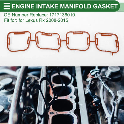 Intake Manifold Gasket for Lexus RX 2008-2015 (2 x Gaskets)