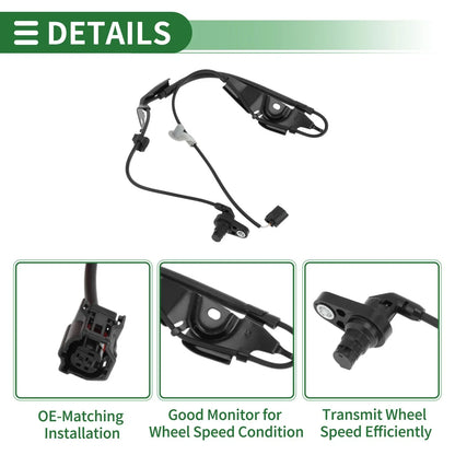 ABS Wheel Speed Sensor for Lexus ES300h (2013-2017) - 1 x Sensor