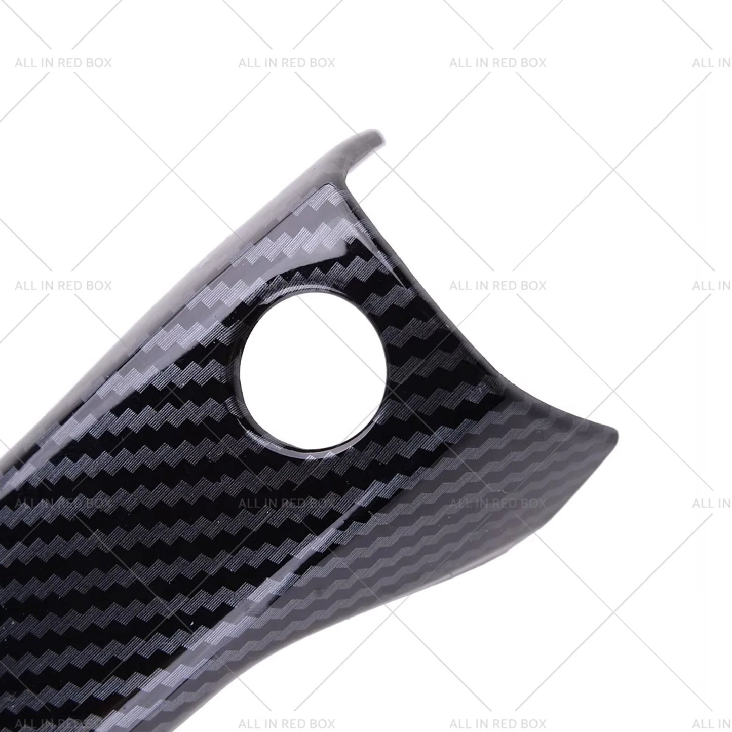 4 x Carbon Fiber Door Handle Covers for Honda Pilot, Ridgeline (2016-2023)
