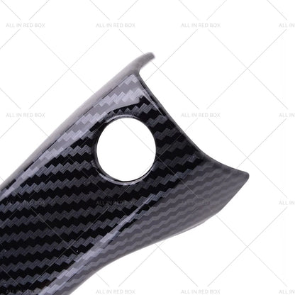 4 x Carbon Fiber Door Handle Covers for Honda Pilot, Ridgeline (2016-2023)