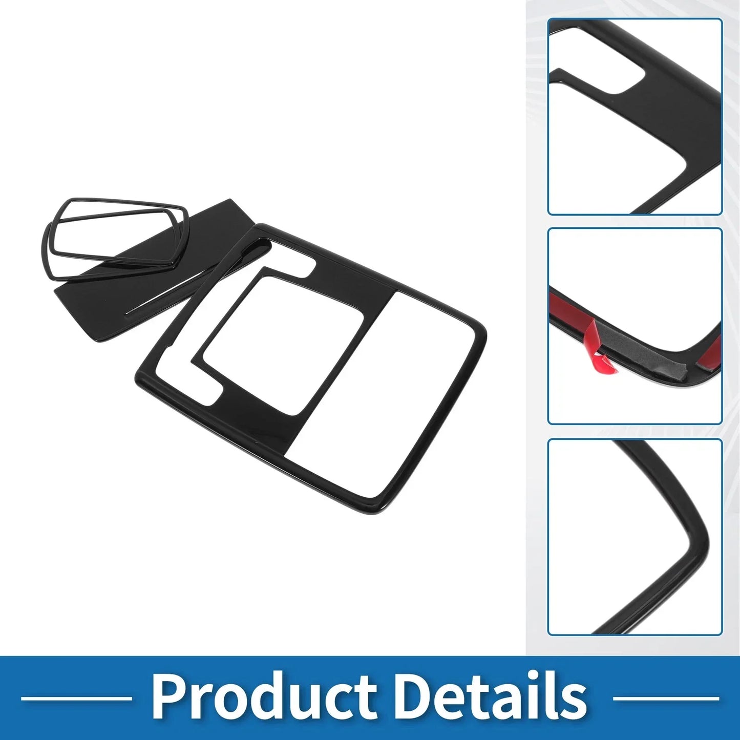 Front Row Rear Row Light Trim Bezel for Honda Stepwgn (2023) Black