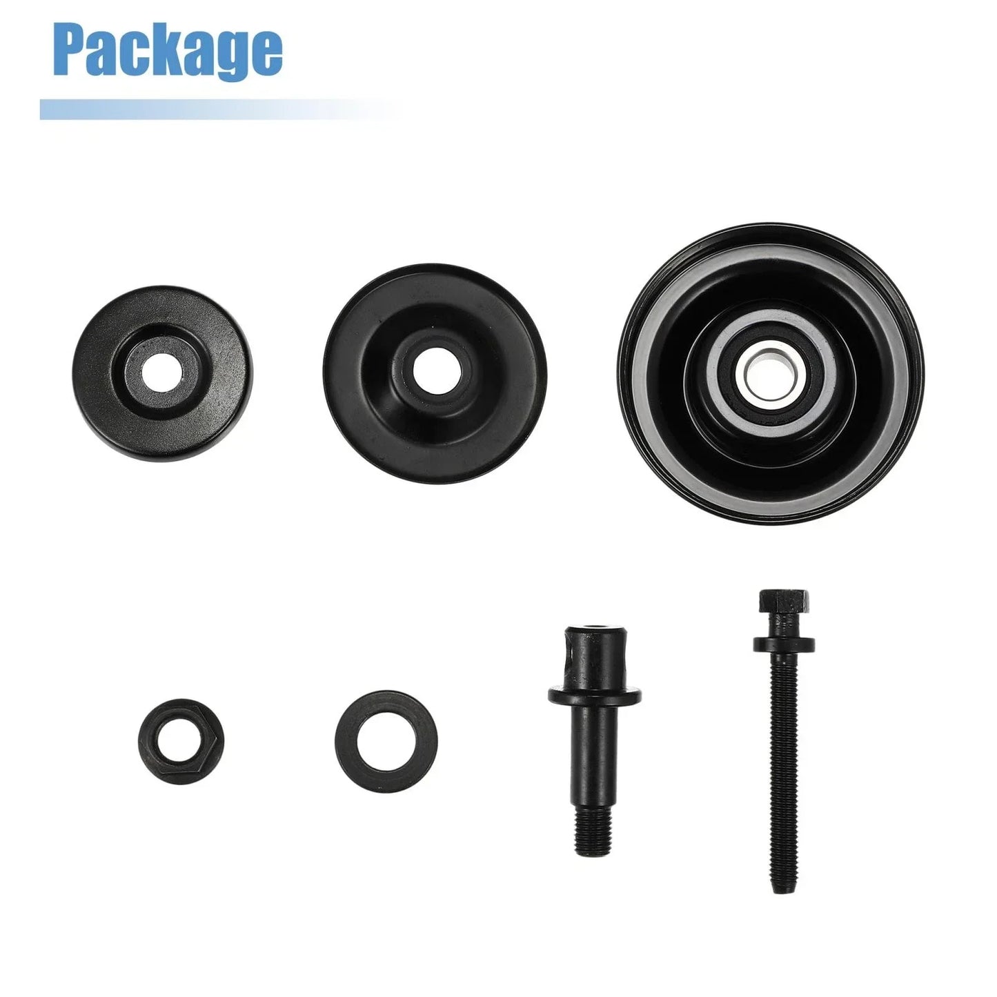 Belt Tensioner for Hyundai Elantra (2011-2016) - Aluminum Black