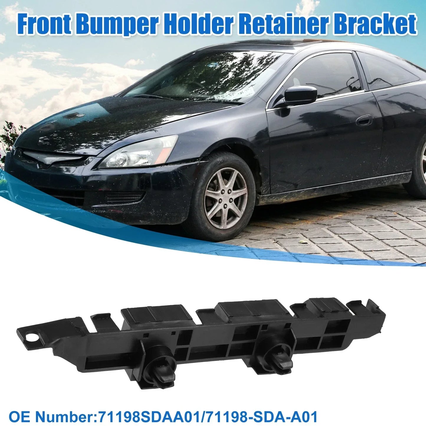 Left Side Front Bumper Mounting Bracket for Honda Accord (2003-2005)