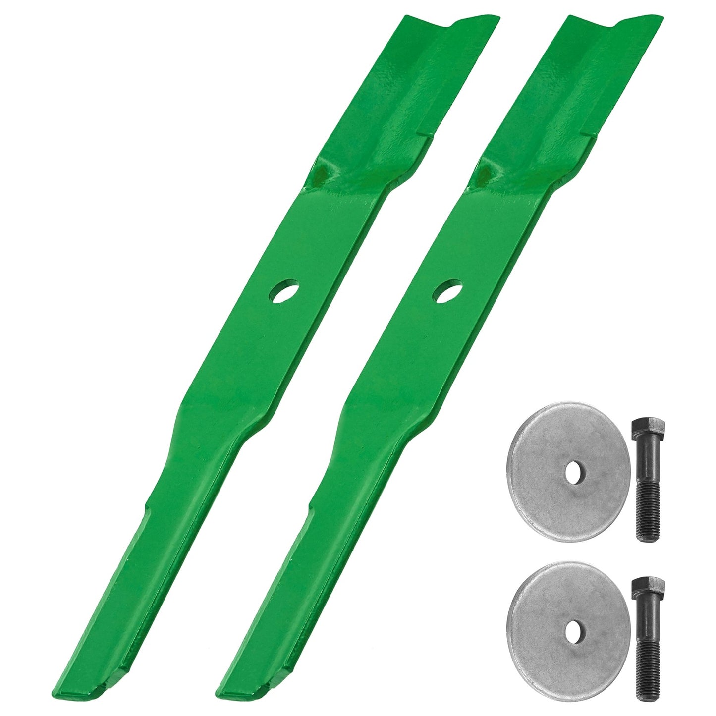 Deck Blade with Bolt Replacement for John Deere SRX75 SRX95 STX30 (2010–2018)