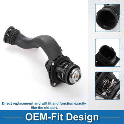 Engine Coolant Thermostat Housing for Mercedes-Benz E550 S550 (2012-2017)
