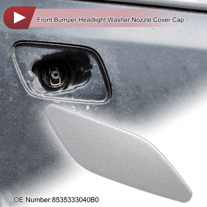 Front Right Washer Nozzle Cover for Lexus ES300h (2019-2022) Silver Tone 1 x