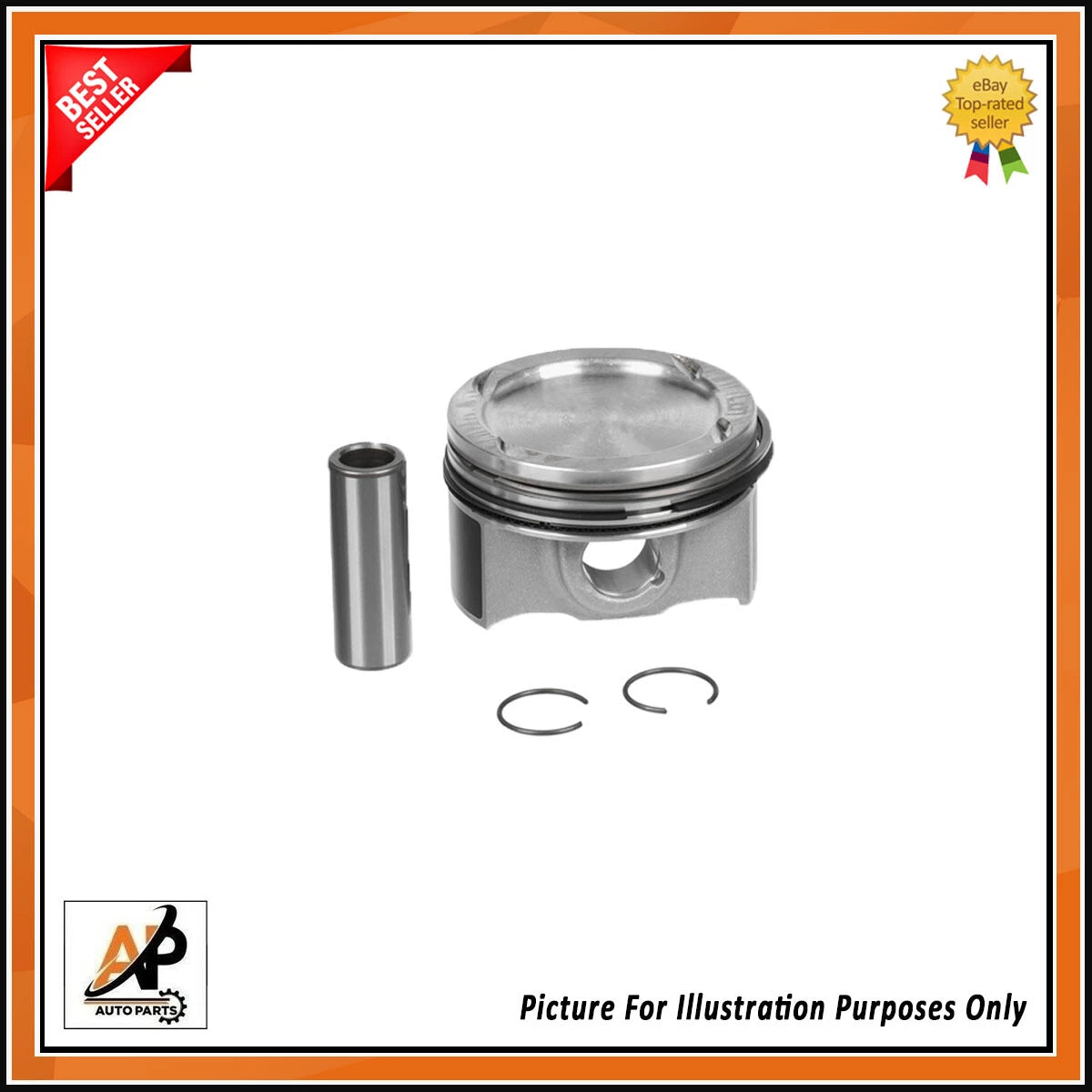 Engine Piston STD x4 Replacement for Mercedes-Benz A B C E G Class (2013–2021)