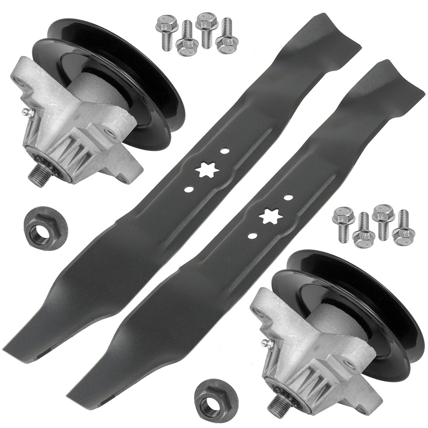 Deck Spindle Blade Kit for MTD Ranch King Yard Machines (2000–2015)