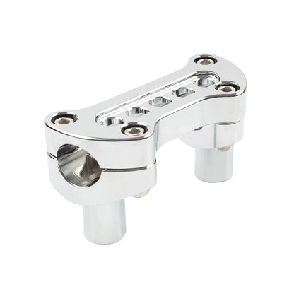 2" Straight Handlebar Riser & Top Clamp for Harley Dyna Touring Road Glide (2006-2023)
