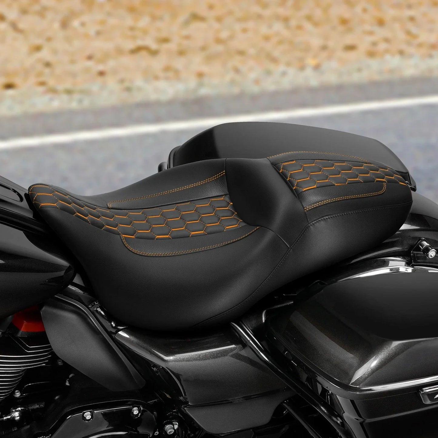 Driver Passenger Seat for Harley Touring Electra Street Glide (2009-2023)