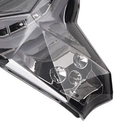 Black Smoke LED Tail Light Turn Signals for Kawasaki Z1000 (2014-2015)