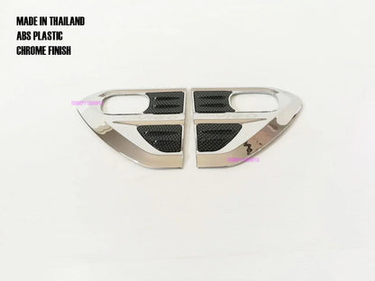 Chrome Side Vent Door Cover Trim for Toyota Hilux Vigo Fortuner (2005-2012)